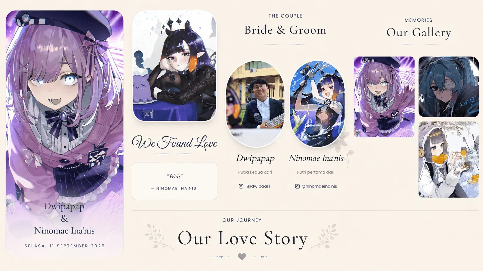 Undangan Nikah project screenshot